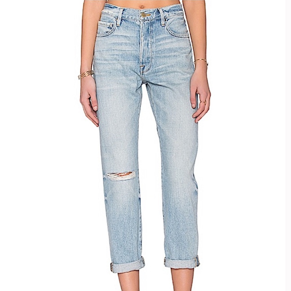 FRAME denim Gregory boyfriend button fly jeans 27